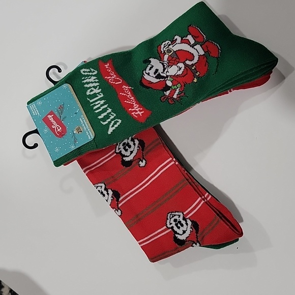 Disney Underwear & Socks Disney Christmas Socks 2 Sets Comes 4 Pairs Only Poshmark